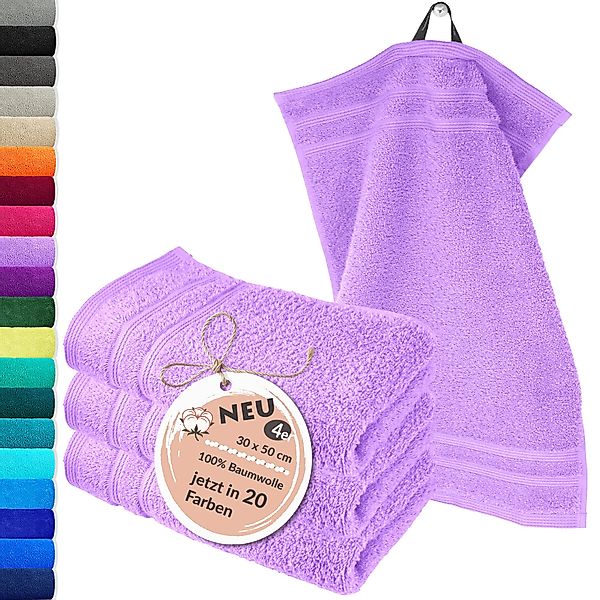 Lashuma Gästehandtücher London, Frottee (Spar-Set, 4-St), günstig online kaufen