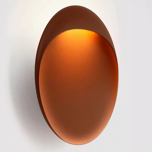 Louis Poulsen Flindt Wandlampe Ø40cm corten 2.700K günstig online kaufen