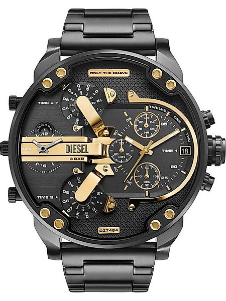 Diesel Chronograph Diesel Herren-Uhren Analog Quarz günstig online kaufen