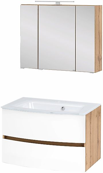 welltime Waschtisch-Set "Kaunas" Set, 2 Stk. tlg. günstig online kaufen
