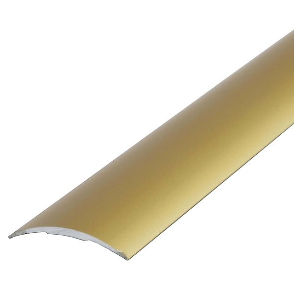 Dalsys Übergangsleiste Selbstklebend 100cm x 60mm Gold Anpassungsprofil günstig online kaufen