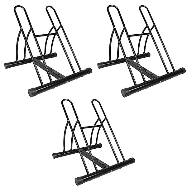 TRUTZHOLM Fahrradständer Für 6 Fahrräder DUO Schwarz günstig online kaufen