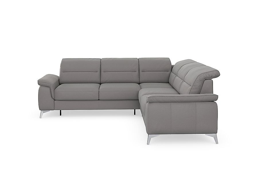 sit&more Ecksofa »Sinatra L-Form«, optional mit Kopfteilverstellung und Arm günstig online kaufen