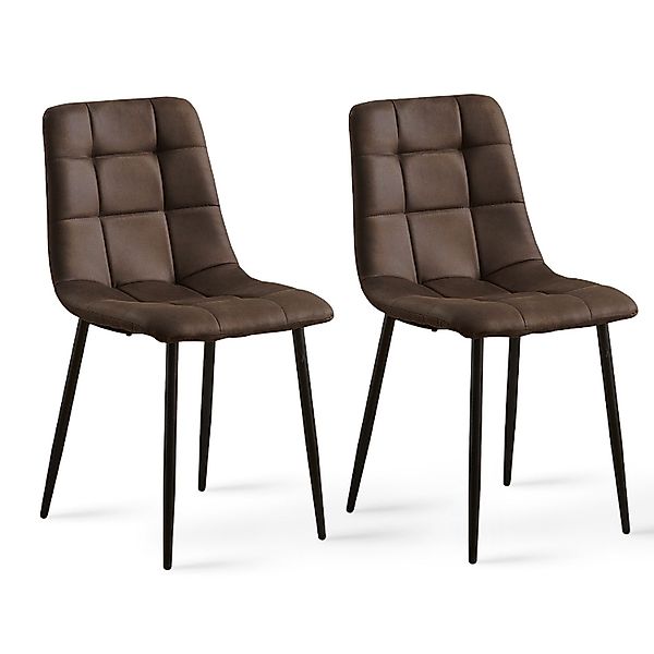 Ofcasa Esszimmerstuhl Küchenstühle (2er Set), Kunstlederstühle, günstig online kaufen
