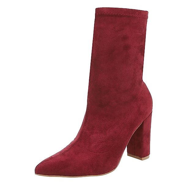 Ital-Design Eleganter Blockabsatz-Stiefel für Damen – Alltags-Style High-He günstig online kaufen