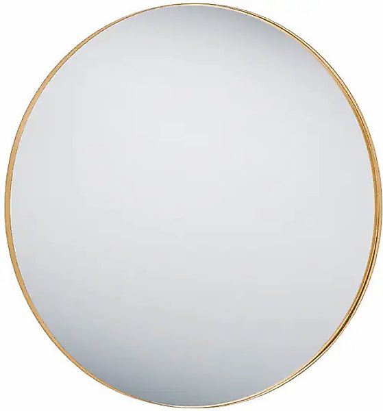 MIRRORS AND MORE Dekospiegel »Britney« Wandspiegel, rund, Ø 80 cm, Metallra günstig online kaufen