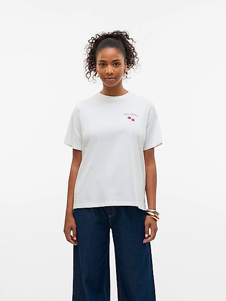 Vero Moda Kurzarmshirt "VMAYA CATY SS TOP BOX JRS GA" günstig online kaufen