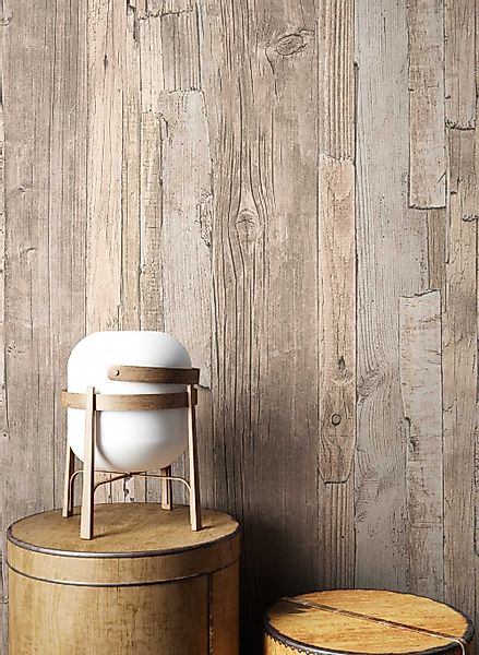 Newroom Vliestapete, Tapete Holzoptik Holztapete 3d günstig online kaufen