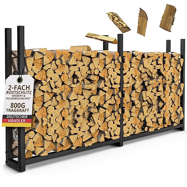 LAWA Living and Lifestyle Kaminholzregal außen günstig online kaufen