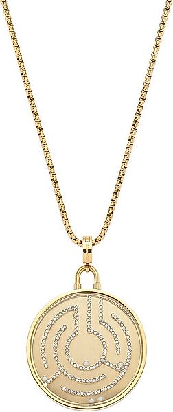 LEONARDO Kette mit Anhänger Halskette Joy, mit Zirkonia (synth) - mit Perle günstig online kaufen