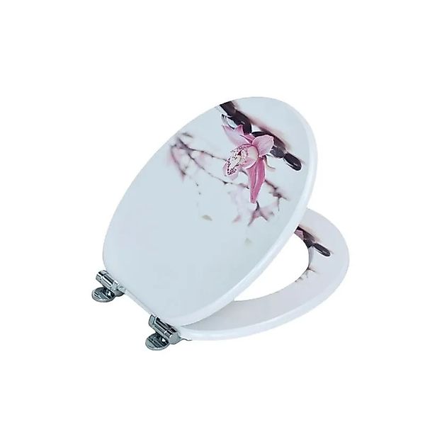 SINOBATH WC Sitz Mit Absenkautomatik MDF Holzkern H237 günstig online kaufen