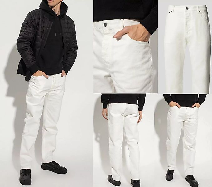 Ami Ami 5-Pocket-Jeans AMI PARIS STRAIGHT CUT Jeans White Denim 5 Pocket Pa günstig online kaufen