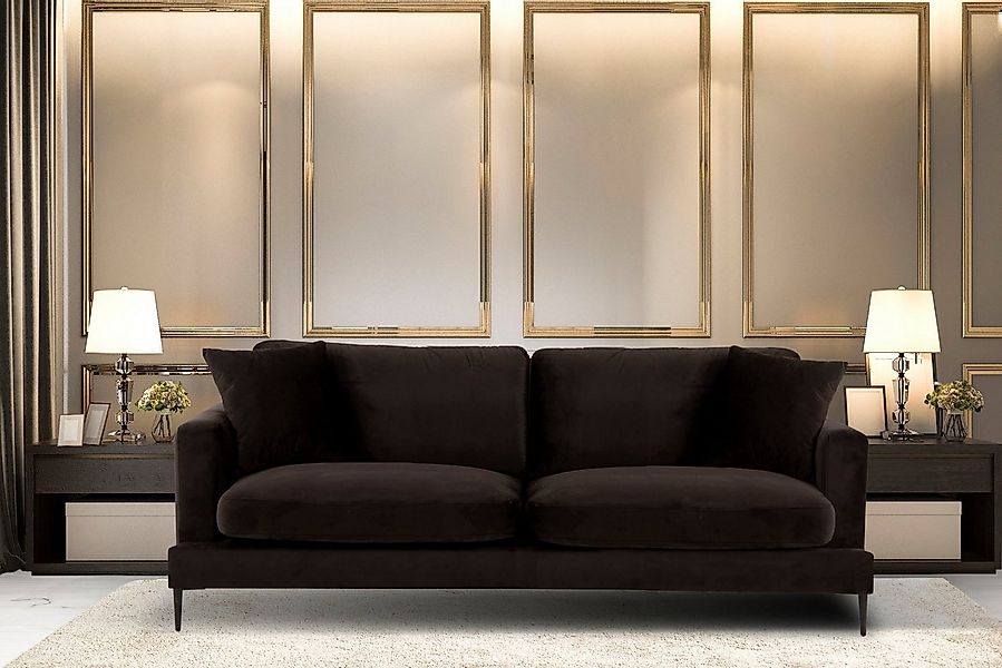 Home affaire 3-Sitzer "Cozy elegantes Designsofa, Maße B/T/H: 211/97/80 cm" günstig online kaufen