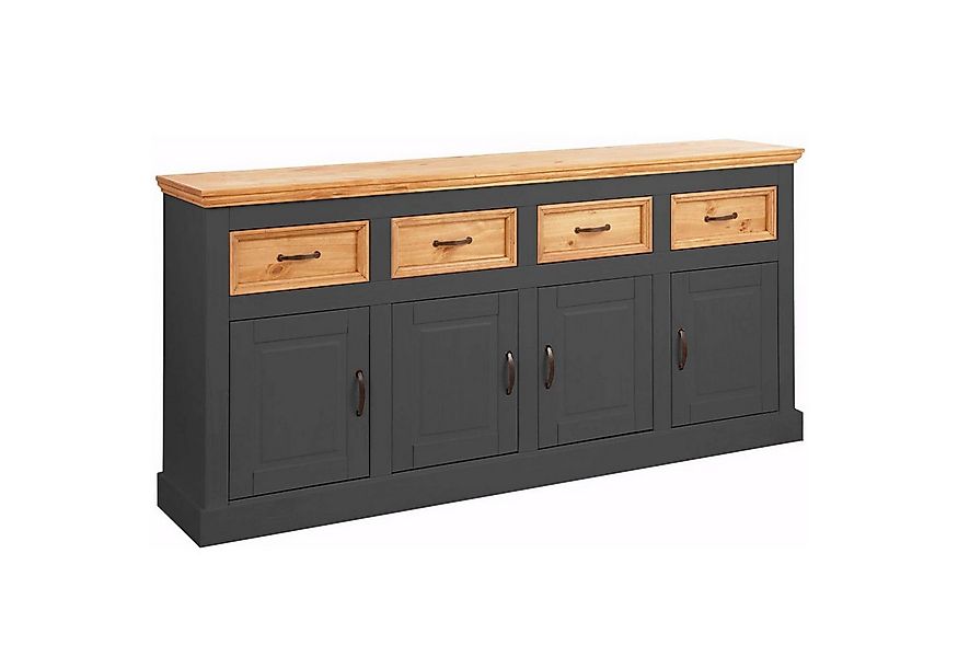 Home affaire Sideboard Selma, Kommode mit 4 Türen und 4 Schubkästen. Breite günstig online kaufen