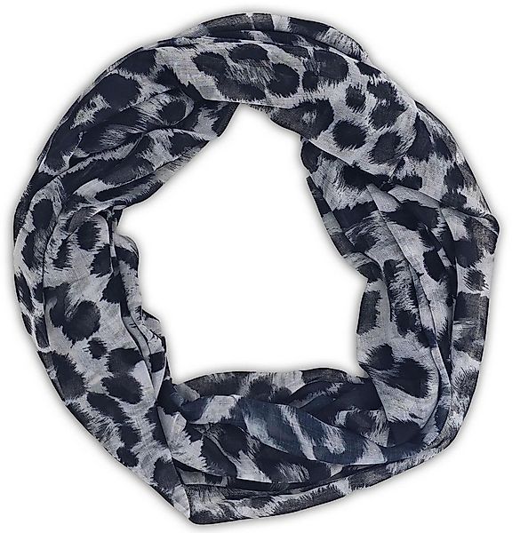 styleBREAKER Loop Loop Schal mit Leoparden Muster, (1-St) günstig online kaufen