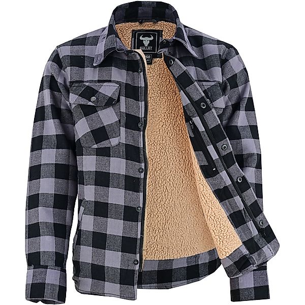 BULLDT Thermohemd Trend529-Hemd Gefüttert Lumberjack Flanellhemd günstig online kaufen