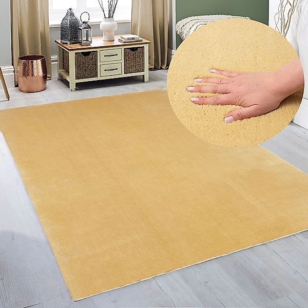 my home Teppich Arabell, Kunstfellteppich, rechteckig, günstig online kaufen