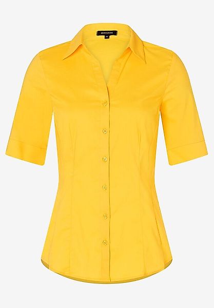 MORE&MORE Kurzarmbluse Baumwollstretchbluse günstig online kaufen