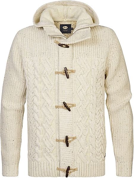Petrol Kabeljacke Portage Ecru - Größe XXL günstig online kaufen