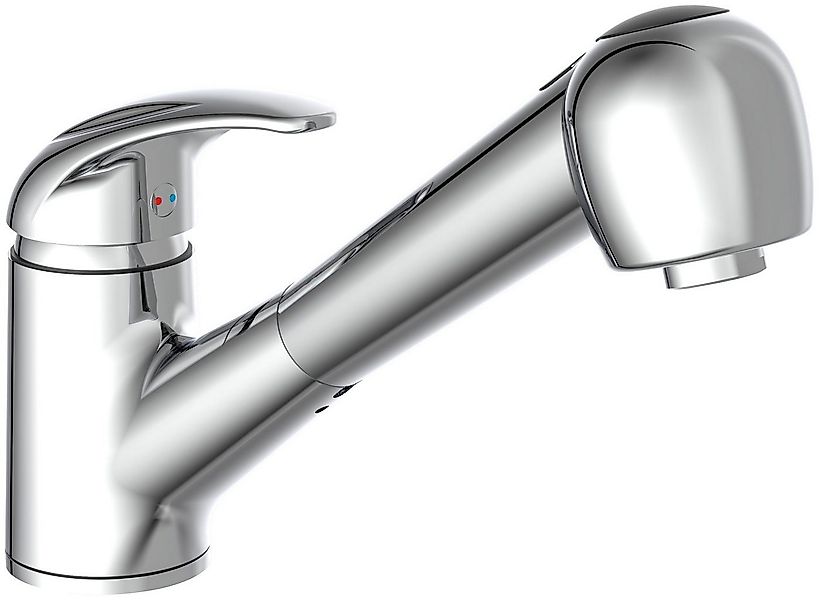 Schütte Spültischarmatur ABERDEEN mit Geschirrbrause, Niederdruck Armatur K günstig online kaufen