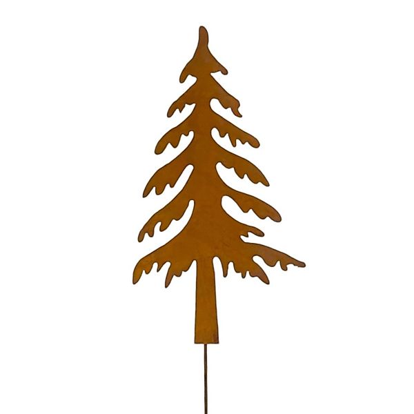 Gasper Gartenstecker Metall Stecker TANNE, Rost günstig online kaufen