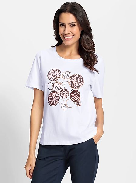 Inspirationen Rundhalsshirt "Kurzarm-Shirt", (1 tlg.) günstig online kaufen
