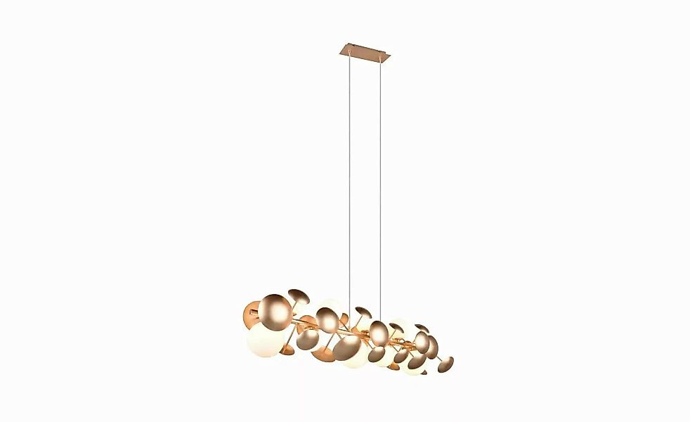 Trio Pendelleuchte   ¦ gold ¦ Maße (cm): B: 100 H: 150 T: 22.0 Lampen & Leu günstig online kaufen