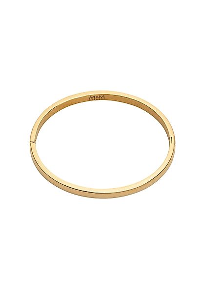 M&M Armreif Armreif Damen gold schlicht, günstig online kaufen