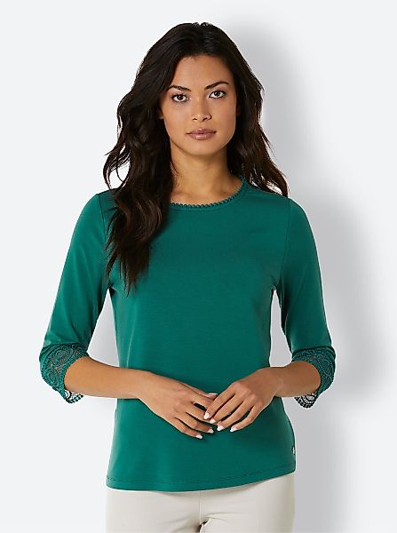 CREATION L PREMIUM 3/4-Arm-Shirt "Lyocell-Shirt" 1 Stk. tlg. günstig online kaufen