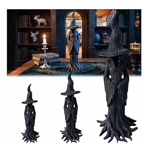 CLTYQ Dekofigur Gothic-Resin-Halloween-Figur, charmante Hexenstatue (1 St), günstig online kaufen