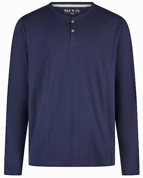 Phil & Co. Pyjamaoberteil Chill Factor günstig online kaufen