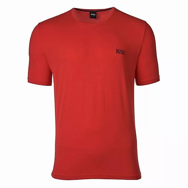 HUGO BOSS Herren T-Shirt kurzarm - Mix & Match, Rundhals, kleines Logo Hell günstig online kaufen