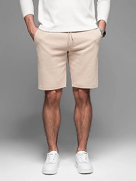 OMBRE Chinoshorts Casual Herren SLIM FIT Jacquard-Strickshorts strukturiert günstig online kaufen