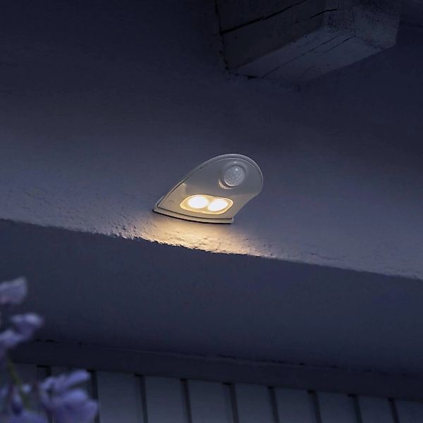 OSRAM LED-Außenwandlampe DOORLED DOWN, weiß, Sensor Batterie günstig online kaufen