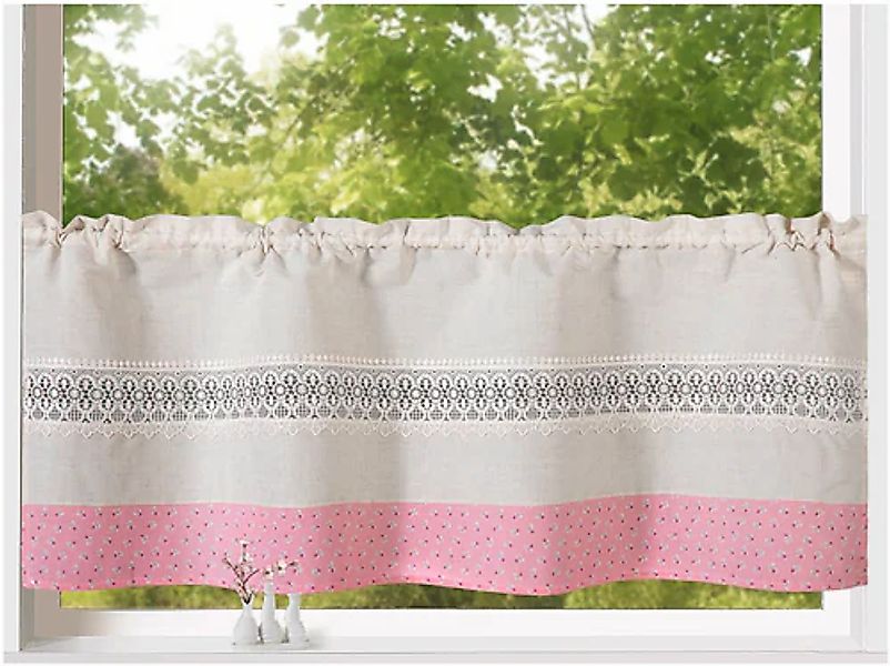 Weckbrodt Scheibengardine Alicia, Stangendurchzug (1 St), günstig online kaufen