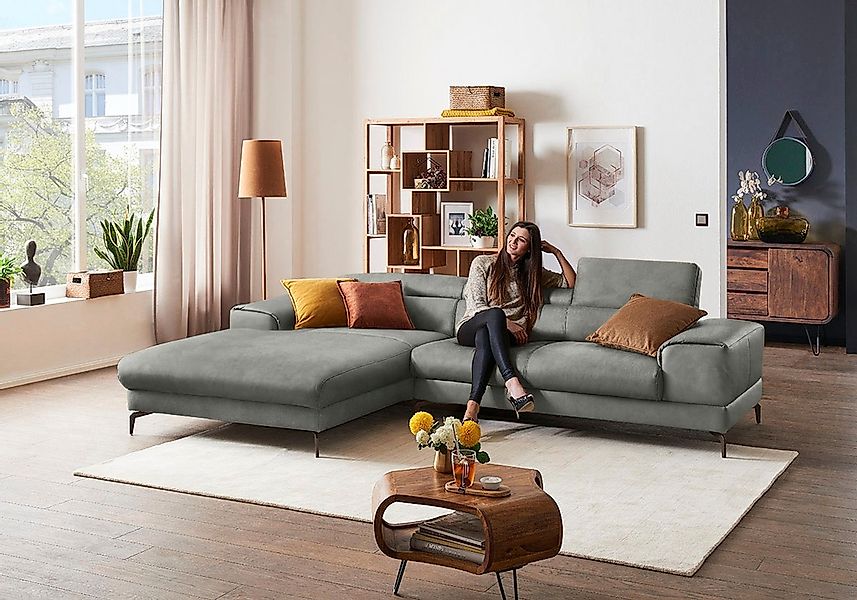 W.SCHILLIG Ecksofa »piedroo, Designsofa mit tollem Sitzkomfort, elegant und günstig online kaufen
