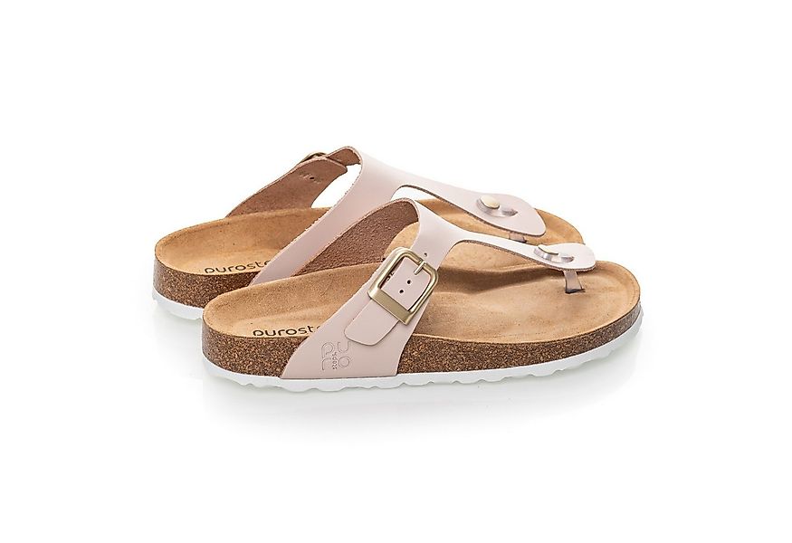 purosteps Marbella-Eco 14943-pink Sandale Echtes Leder, Natur Materialien, günstig online kaufen