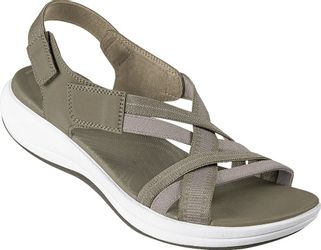 Clarks Sandale mit verstellbarem Klettverschluss und günstig online kaufen