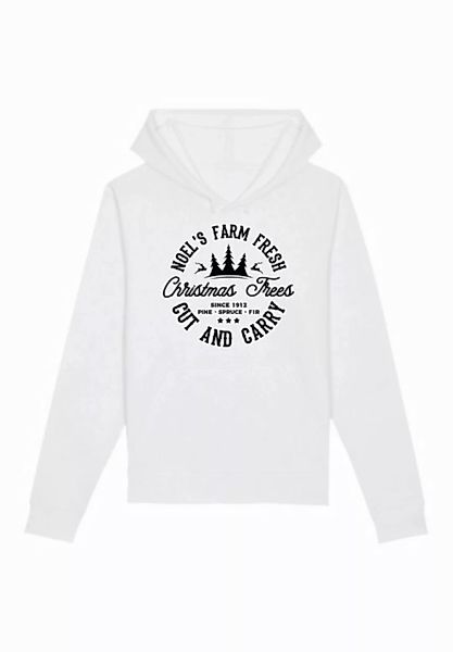 F4NT4STIC Kapuzenpullover Weihnachten Trees Farm Retro Sign Premium Qualitä günstig online kaufen