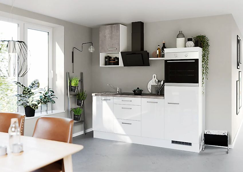 IMPULS KÜCHEN Küchenzeile »"Turin", Ausrichtung wählbar, Schubkästen mit So günstig online kaufen