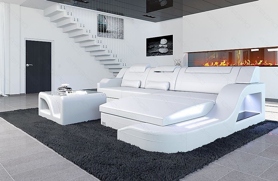 Sofa Dreams Ecksofa Ledersofa Palermo L günstig online kaufen