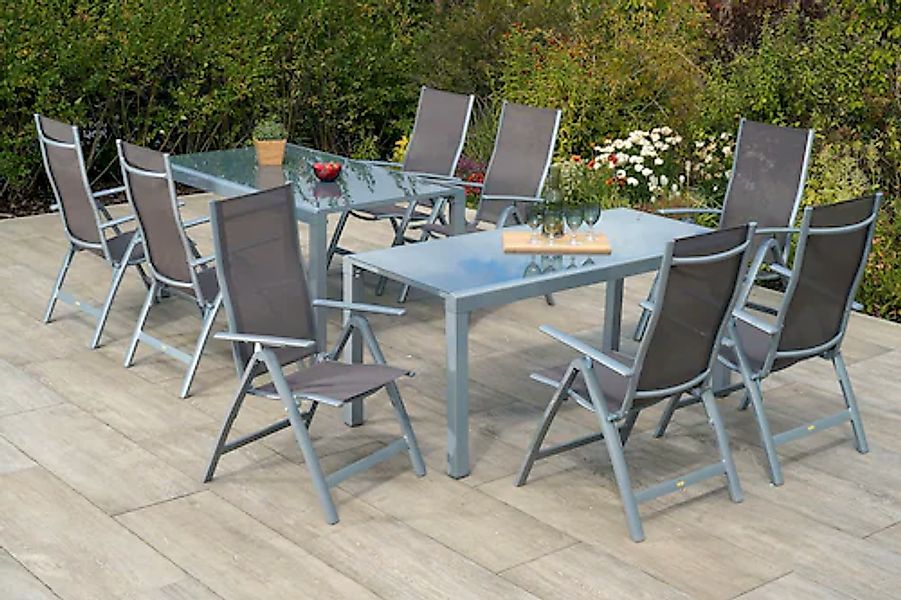 MERXX Garten-Essgruppe »Carrara« 9 Stk. tlg. günstig online kaufen