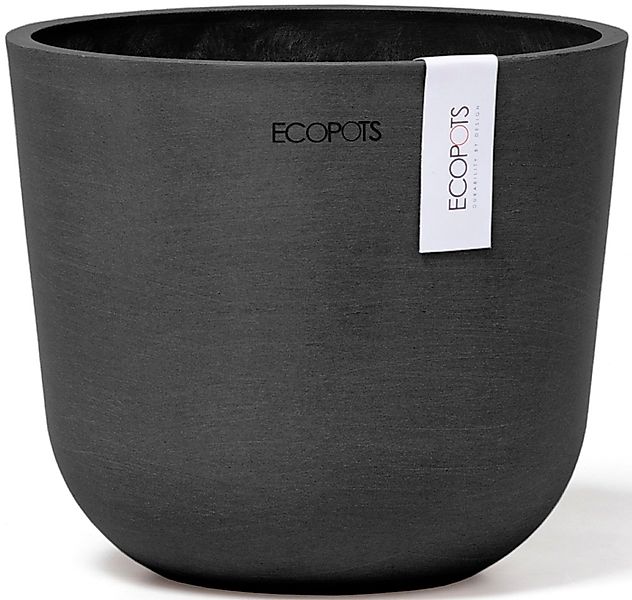 ECOPOTS Blumentopf Oslo Mini 16 Dunkelgrau, für den Innenbereich günstig online kaufen