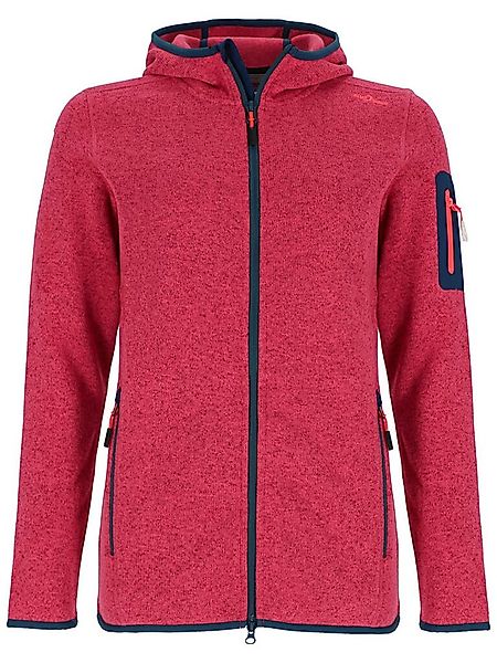 Blue Wave Strickfleecejacke Lotte Damen Fleecejacke Lotte mit Kapuze in Str günstig online kaufen