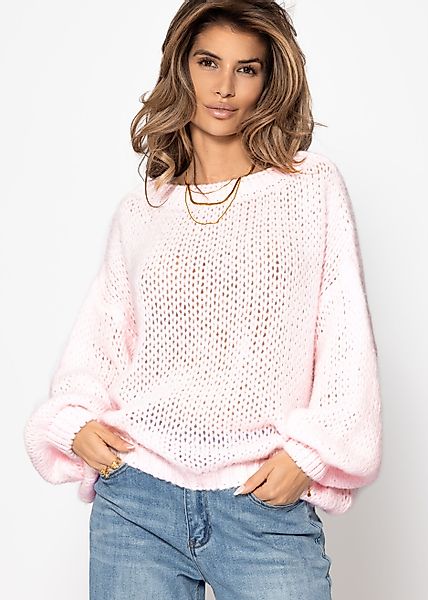 SASSYCLASSY Strickpullover Oversize Strickpullover Damen mit günstig online kaufen