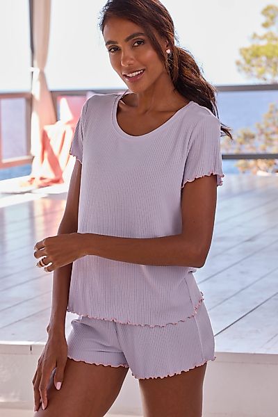 Vivance Dreams Shorty, mit süßem Babylock-Saum günstig online kaufen