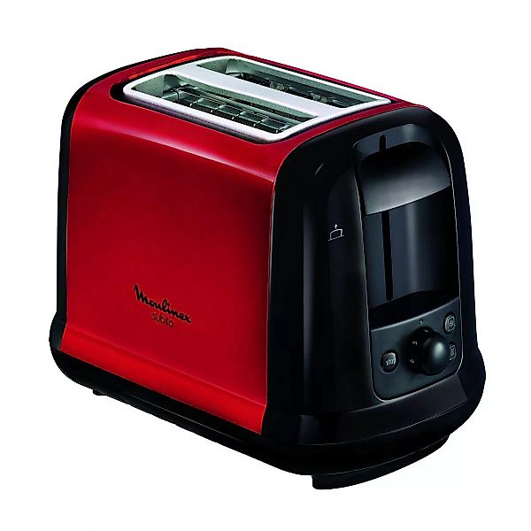 Toaster Moulinex Lt260d11x 850 W Rot Schwarz günstig online kaufen