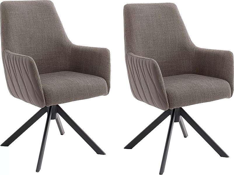 MCA furniture 4-Fußstuhl »Reynosa«, (Set), 2 St., Esszimmerstuhl 360°drehba günstig online kaufen