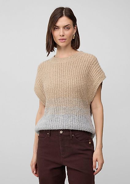 s.Oliver Kurzarmpullover Strickpullunder Pullunder mit Farbverlauf günstig online kaufen