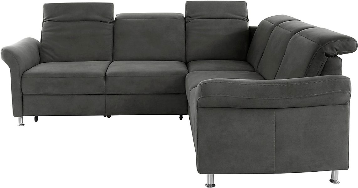 sit&more Ecksofa »Darwin L-Form« inklusive Federkern, wahlweise mit Kopftei günstig online kaufen